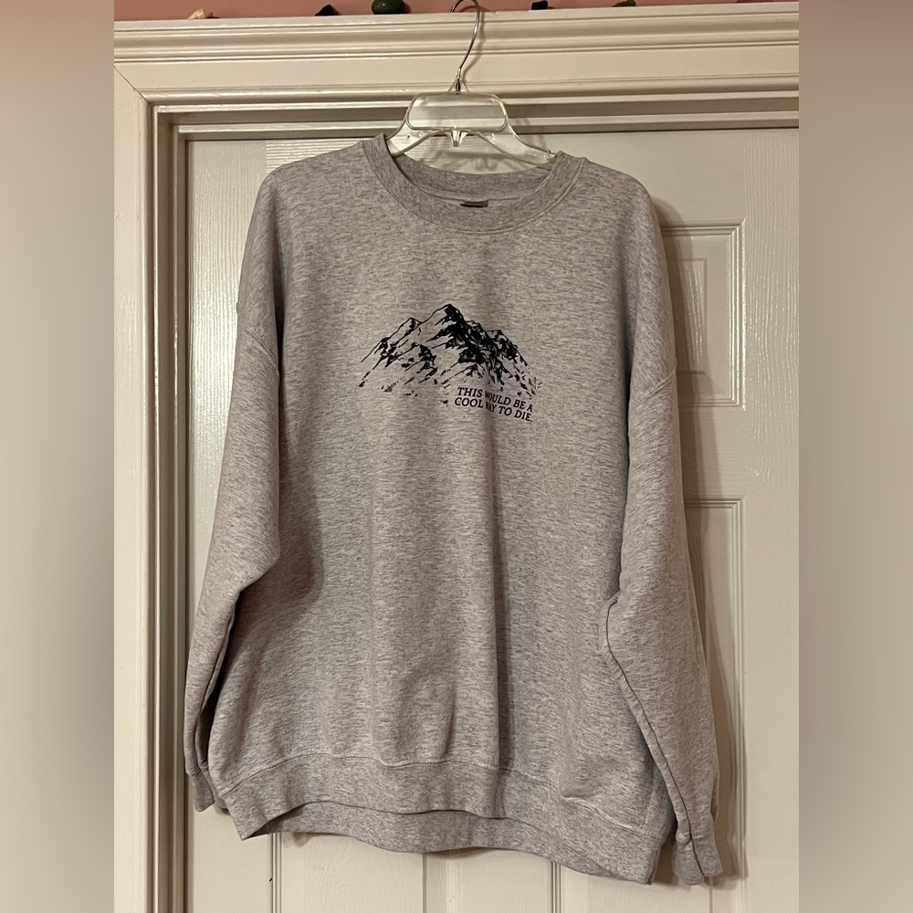 Black widow marvel themed sweatshirt yelena 2XL XXL